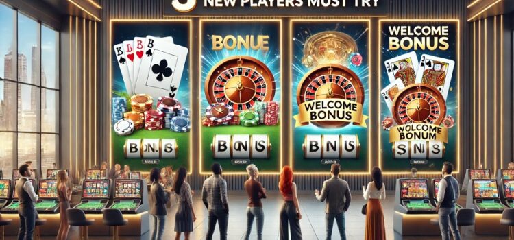 3 Best Online Casinos New Players Must Try